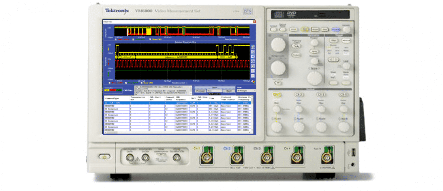 Oscilloscope Based Protocol Decode Software